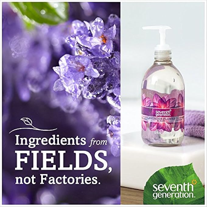 Seventh Generation HAND WASH, LAVENDER, 12 OUNCE - Image 5